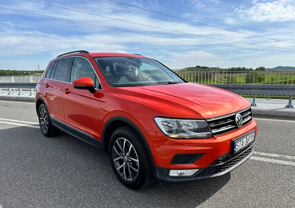 Volkswagen Tiguan cena 84900 przebieg: 79000, rok produkcji 2017 z Prochowice małe 172